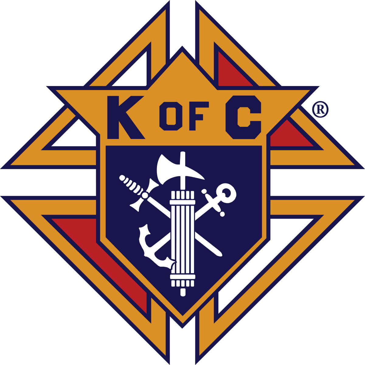 1200px Knights of Columbus color enhanced vector kam.svg 1