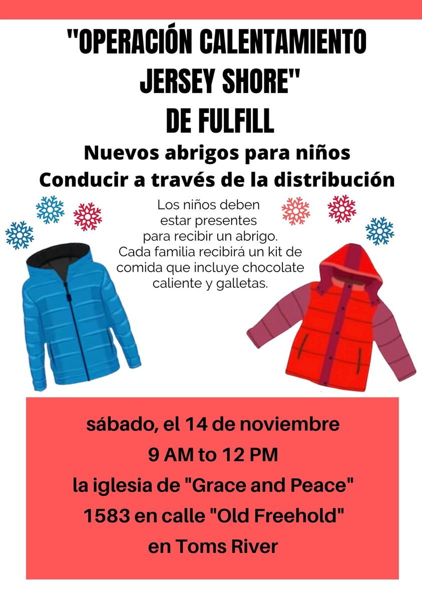 Coat Drive Spanish