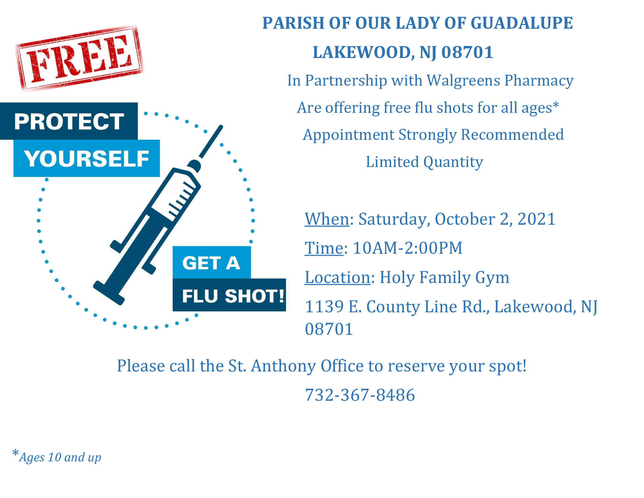 Flu Shot Flyers SEPT ENG