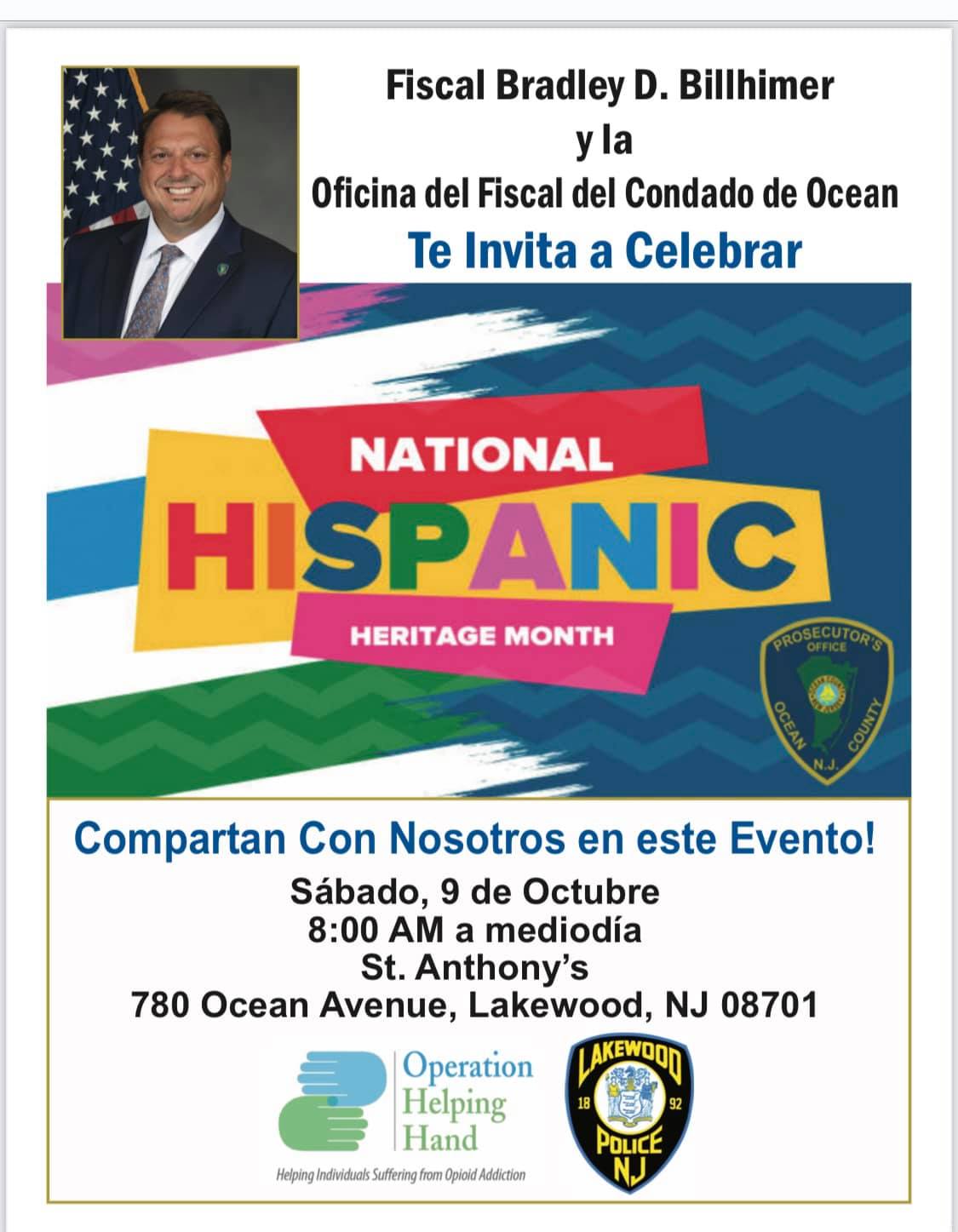 Hispanic Heritage Month Flyer