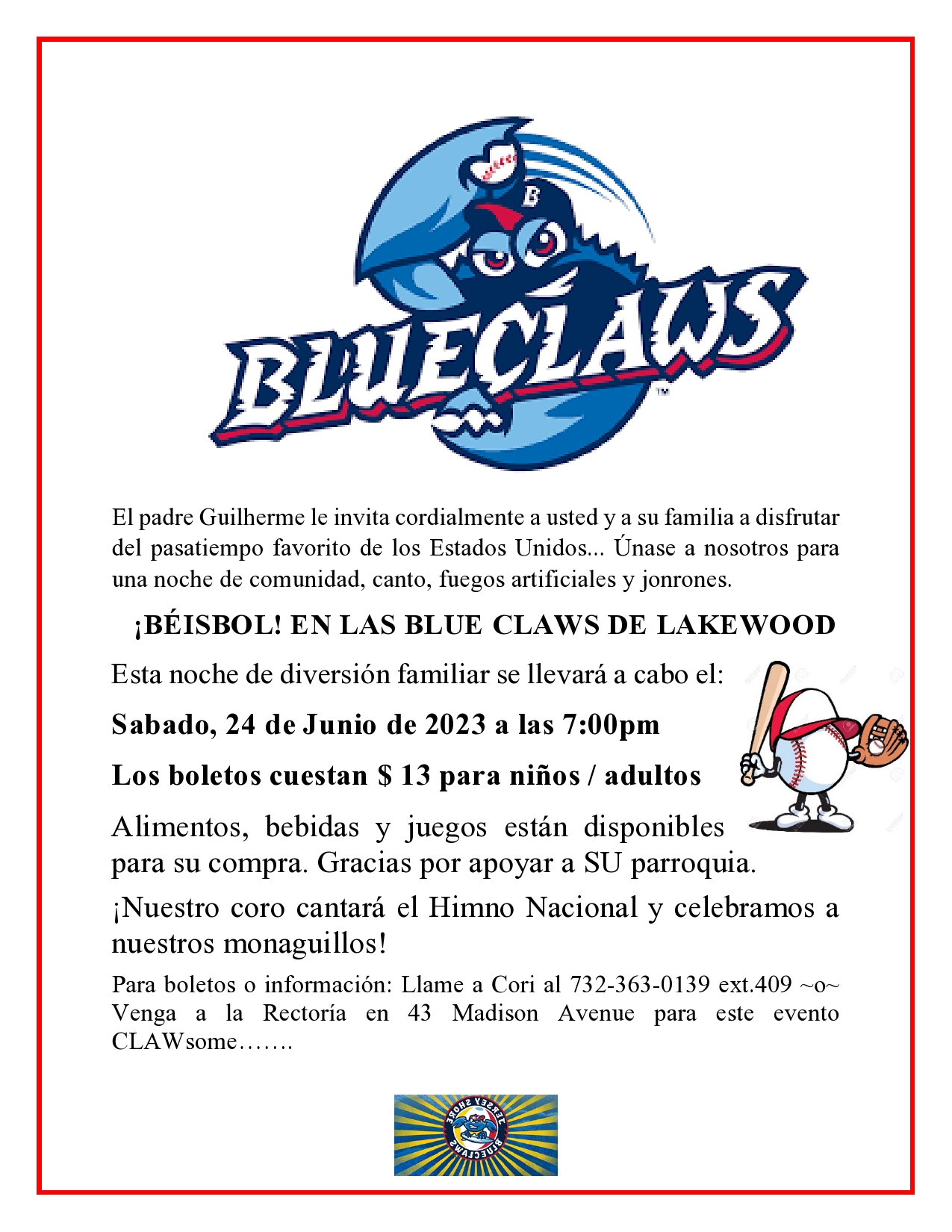 Blueclaws2023 spanish