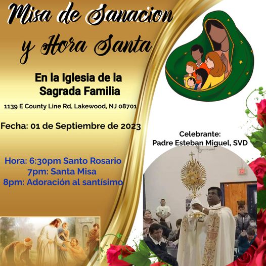 Misa de Sanacion SEPT